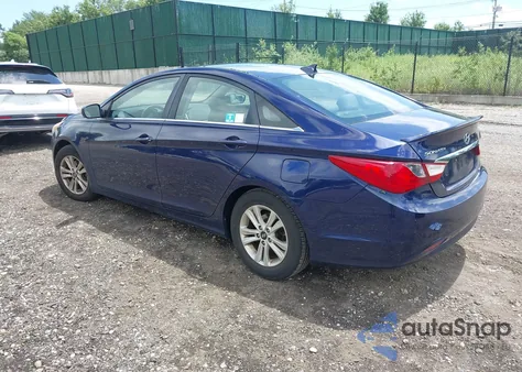 2013 Hyundai Sonata Gls from USA, damaged, VIN 5NPEB4AC5DH671396